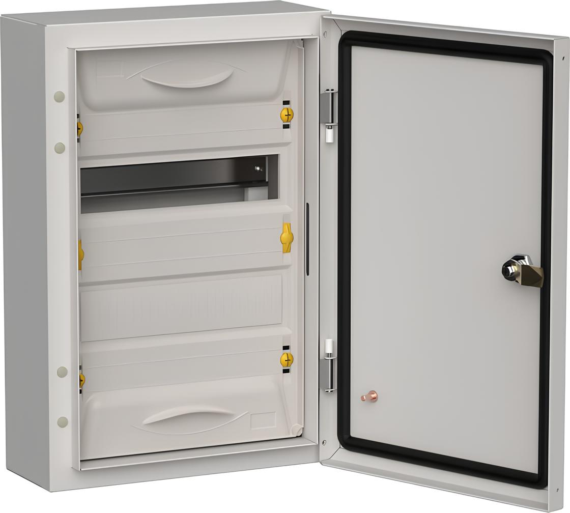 Металлический корпус IEK Titan 5 ЩРн-24 (1х24) 460х310х140 IP54 купить с доставкой по РФ
