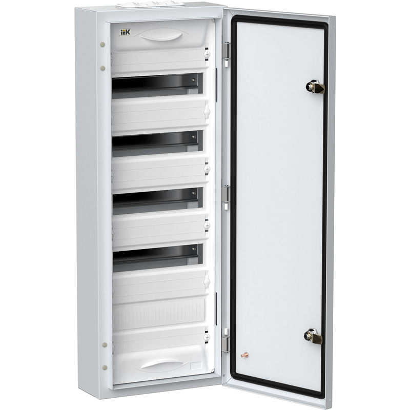 Корпус металлический IEK TITAN 5 ЩРн-60 (1х60) 835х310х140 IP54 бел. (одна дверь)