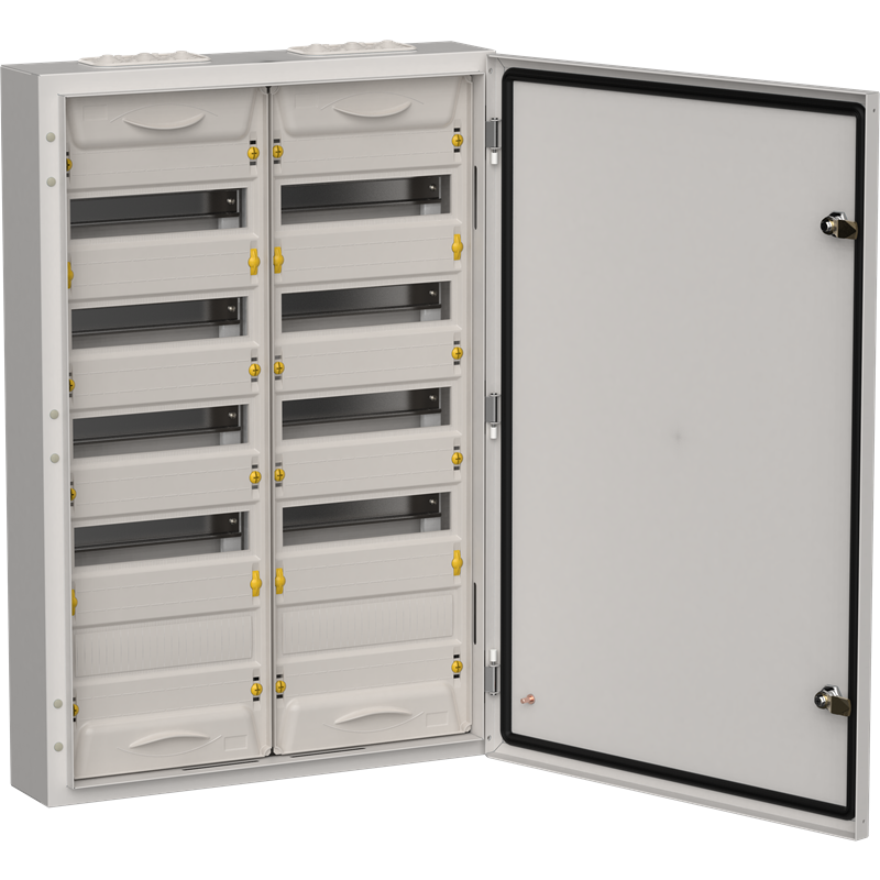Корпус металлический IEK TITAN 5 ЩРн-120 (2х60) 835х570х140 IP54 сер