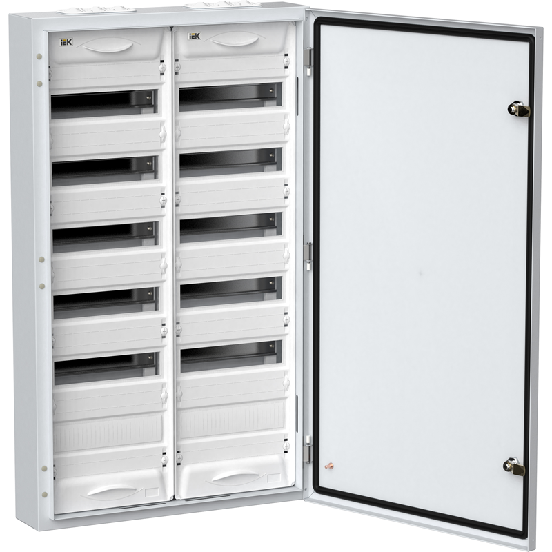 Корпус металлический IEK TITAN 5 ЩРн-144 (2х72) 960х570х140 IP54 бел. (одна дверь)