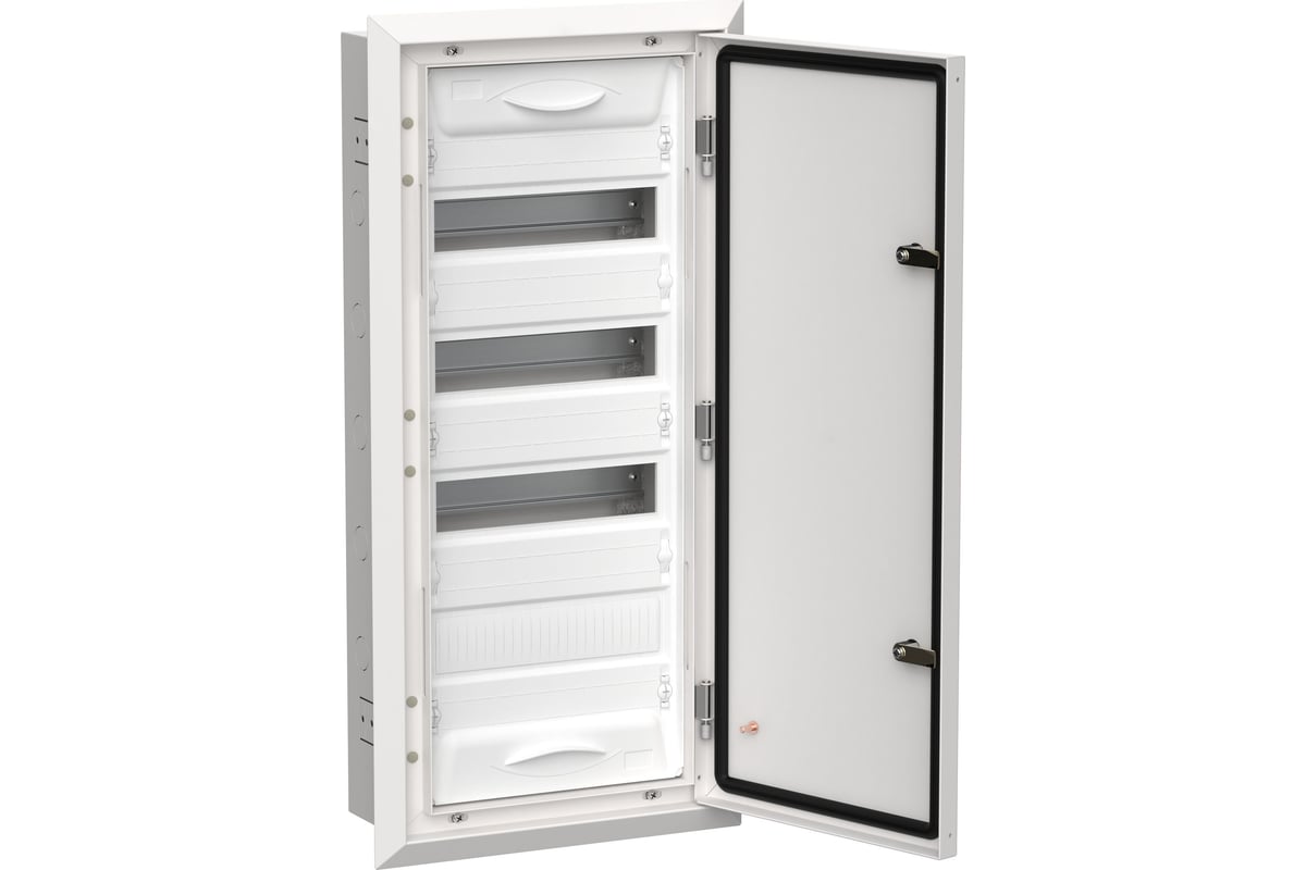 Корпус IEK TITAN 5 металлический ЩРв-48 белый 755х365х130мм IP31