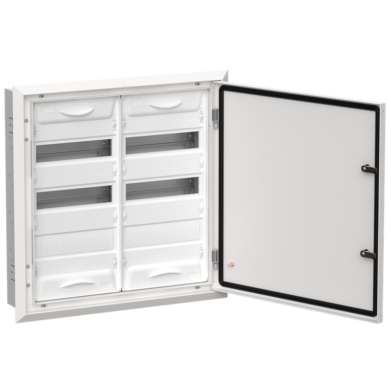 Корпус металлический IEK TITAN 5 ЩРв-72 (2х36) 630х625х130мм IP31 белый (одна дверь)