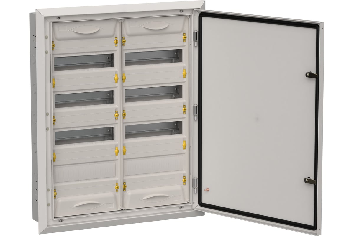 TITAN 5 Корпус металлический ЩРв-96 (2х48) серый 755х625х130мм IP31