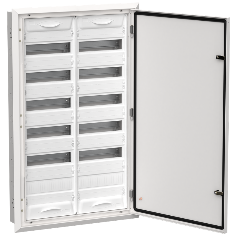 Корпус металлический IEK TITAN 5 ЩРв-144 (2х72) 1005х625х130мм IP31 белый (одна дверь)