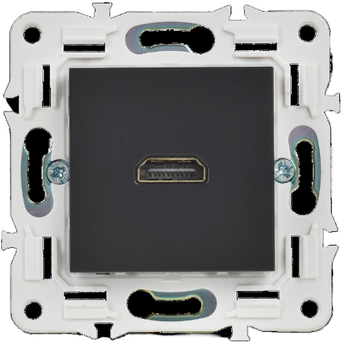 Розетка IEK серии SKANDY HDMI SK-H01Bl черный IEK