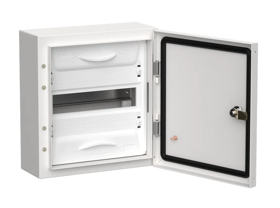 Корпус металлический TITAN 5 IEK ЩРн-12 (1х12) 335х310х140 IP54 белый