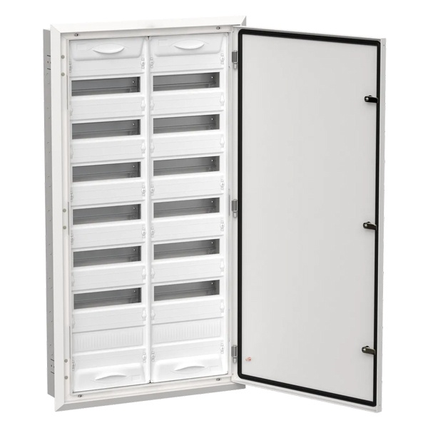 Щитовое оборудование IEK TITAN 5 Корпус металлический ЩРв-168 (2х84) 1130х625х130мм IP31 серый (одна дверь)