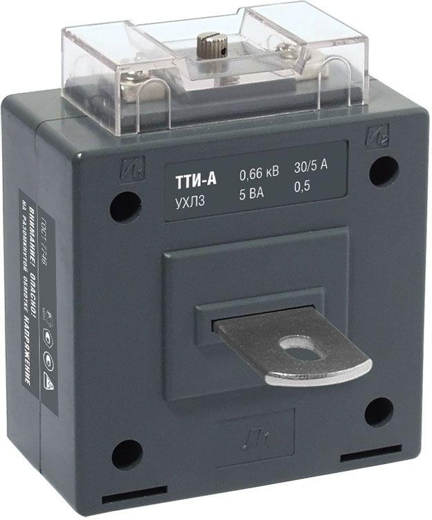 Трансформатор тока IEK ТТИ-А 30/5А 5ВА класс точности 0.5