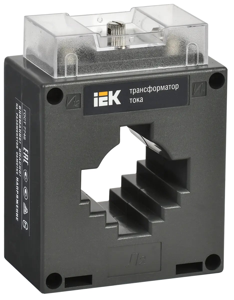 Трансформатор тока IEK ТТИ-40 600/5А 5ВА класс точности 0.5