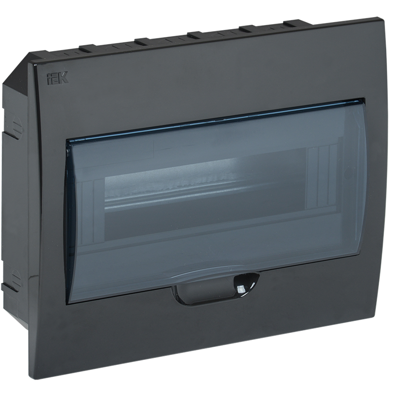 Корпус модульный IEK пластиковый встраиваемый ЩРВ-П-12 черный IP41