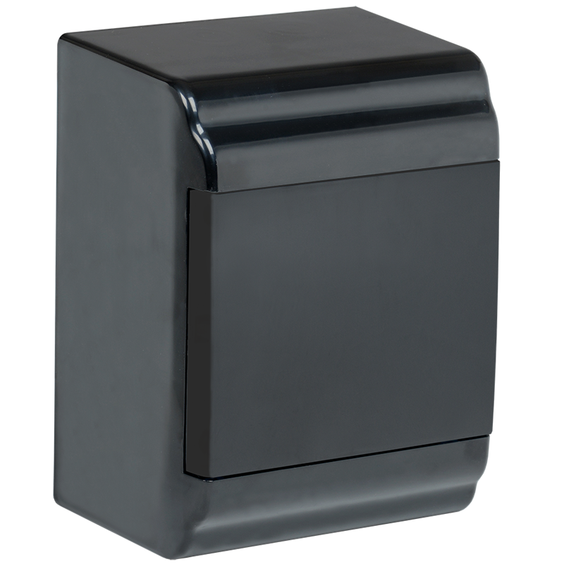 Корпус модульный IEK пластиковый навесной ЩРН-П-4 PRIME черный IP41