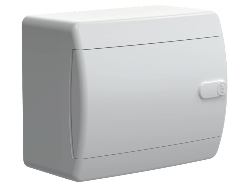 Корпус пластиковый IEK ЩРН-П-6 IP41 белая дверь UNION Compact