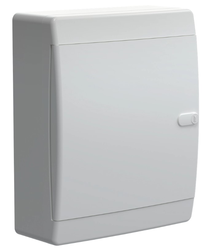 Корпус пластиковый IEK ЩРН-П-18 IP41 белая дверь UNION Compact
