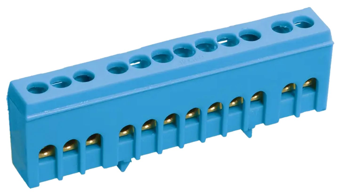 IEK YNN10-69-8KD-K07 Шина нулевая в корп. изол. на DIN-рейку ШНИ-6х9-8-К-С