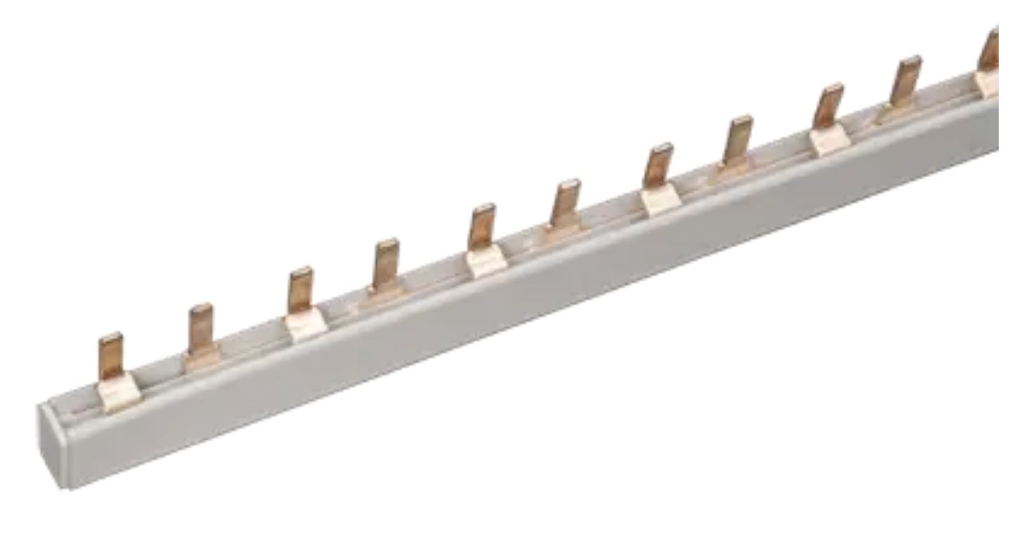 IEK YNS21-2-063 Шина соединительная PIN 2ф 63А (дл.1м)