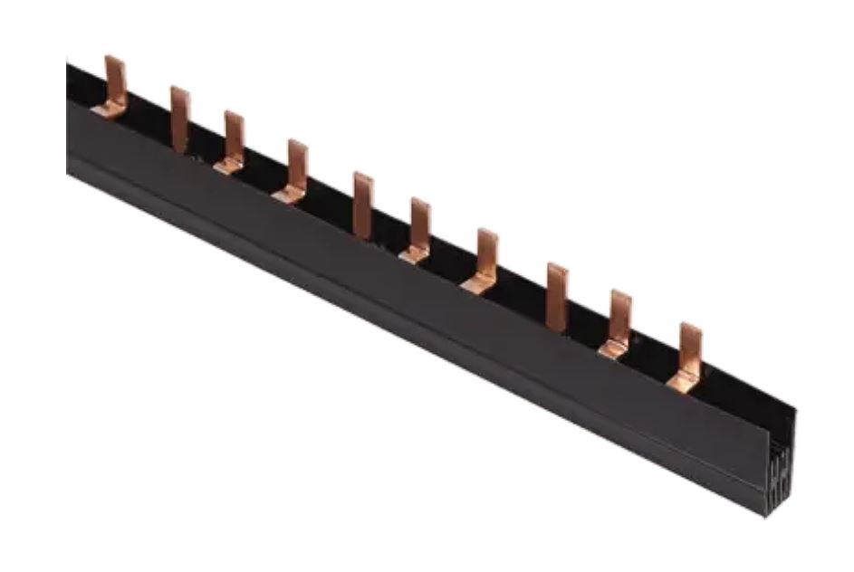 IEK YNS51-3-100 Шина соединительная PIN 3ф 100А шаг 27мм (дл.1м)