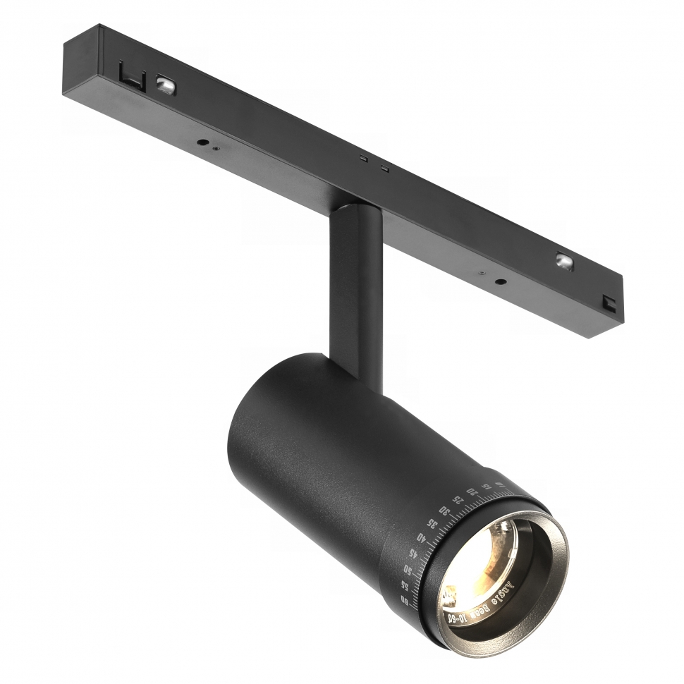 Трековый светодиодный светильник iLedex Technical Vision ZOOM 4822-020-D47-10W-10/60DG-3000K-BK купить с доставкой по РФ