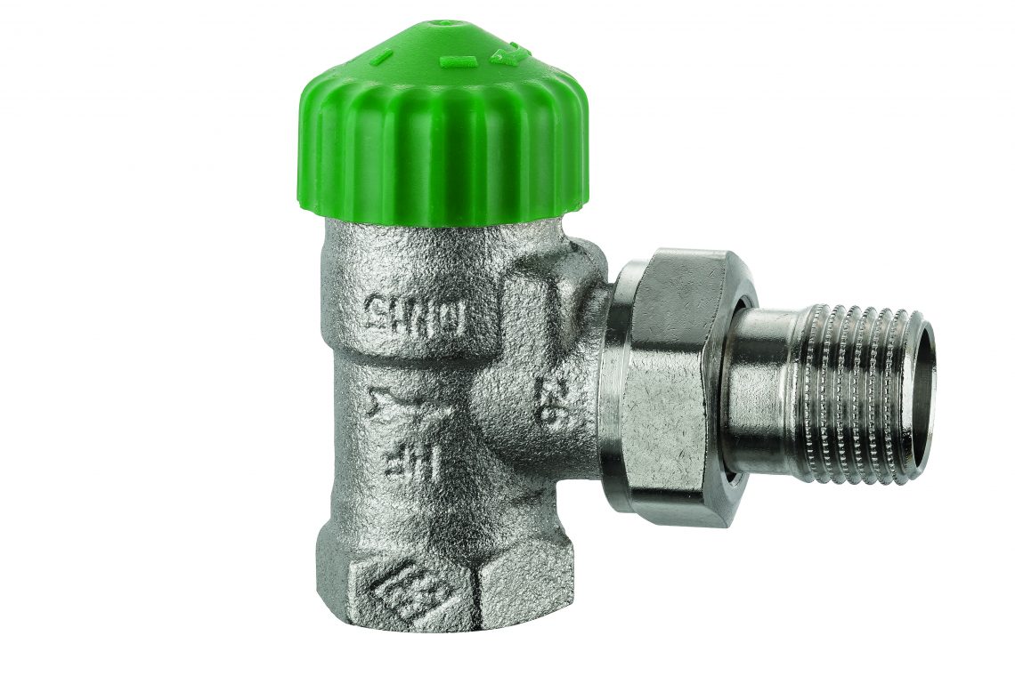 Клапан термостатический с регулятором расхода Imi heimeier Eclipse 300 угловой Rp 1/2' x R 1/2' DN 15