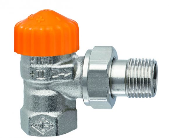 Клапан термостатический с регулятором расхода Imi heimeier Eclipse F угловой Rp 1/2' x R 1/2' DN 15