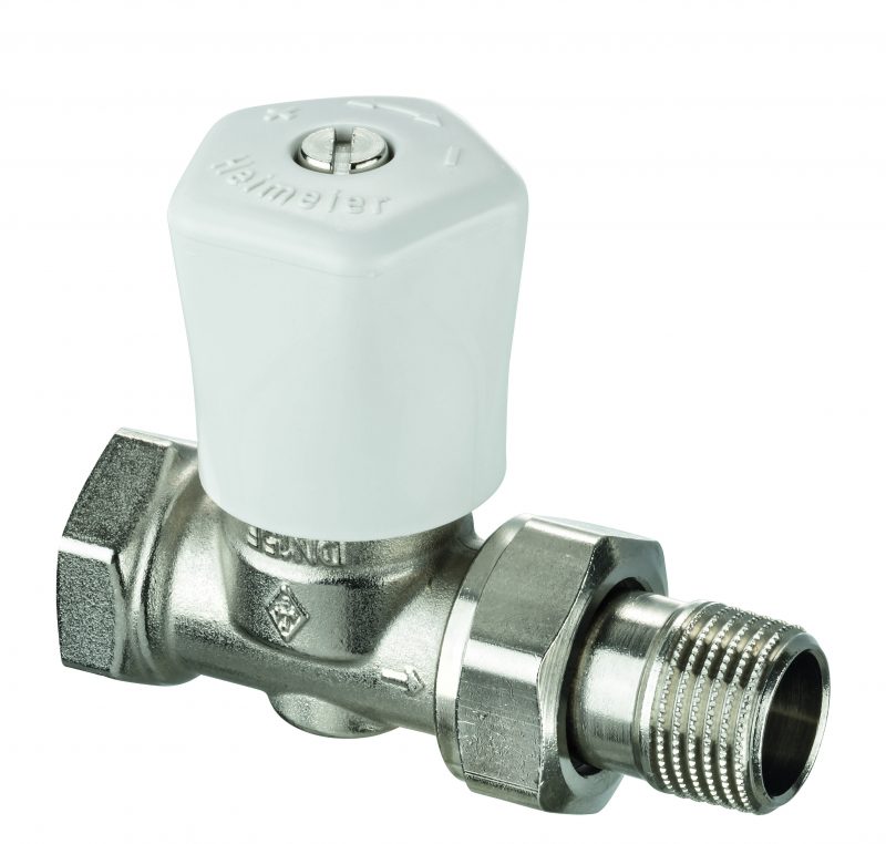Клапан радиаторный ручной Mikrotherm F проходной Rp 3/4' x R 3/4' DN 20 Kvs = 2.66 м3/ч