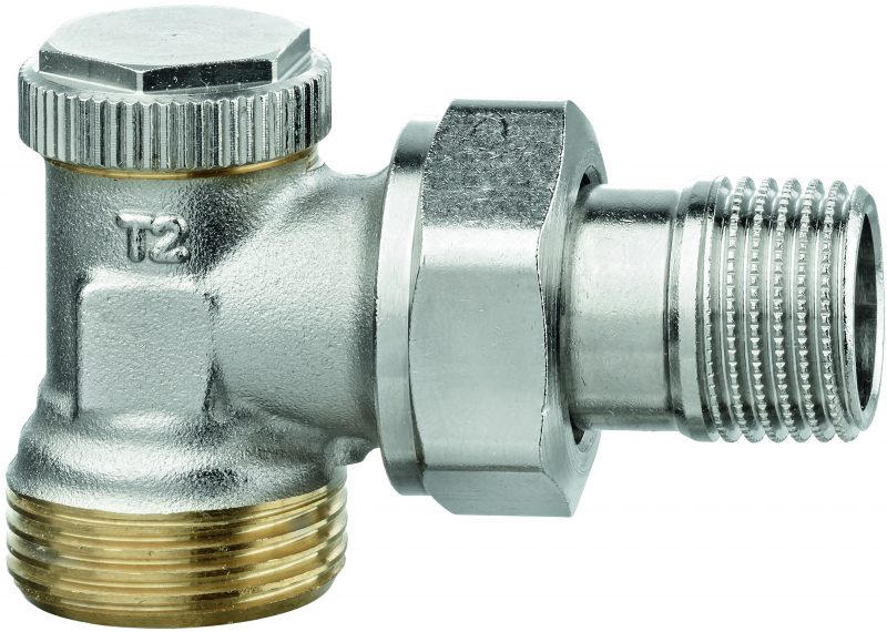 Клапан радиаторный запорно-регулирующий Imi heimeier Regutec F угловой G 3/4' x R 1/2' DN 15