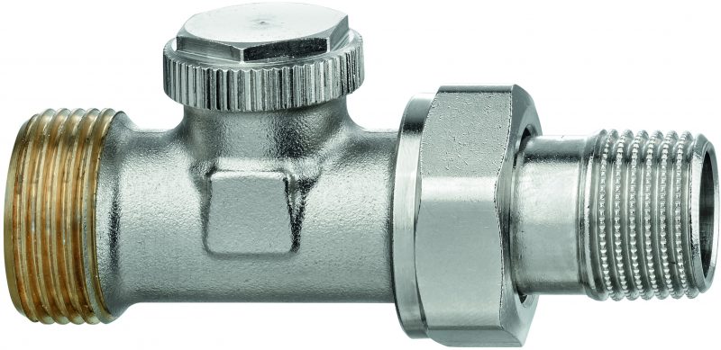 Клапан радиаторный запорно-регулирующий Imi heimeier Regutec F проходной G 3/4' x R 1/2' DN 15