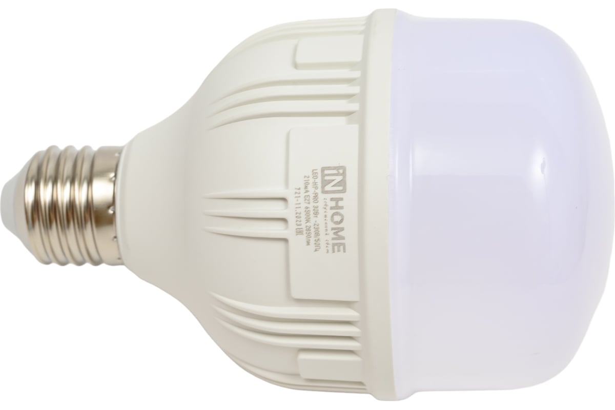 Светодиодная лампа IN HOME LED-HP-PRO 30Вт 230В 6500К 2700Лм Е27