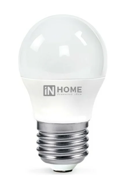 Светодиодная лампа IN HOME P45 11Вт 230В 4000К Е27