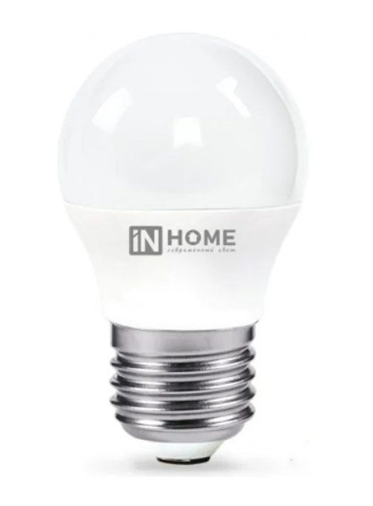 Светодиодная лампа IN HOME LED-ШАР-VC 14Вт 230В 6500K 1330Лм E27