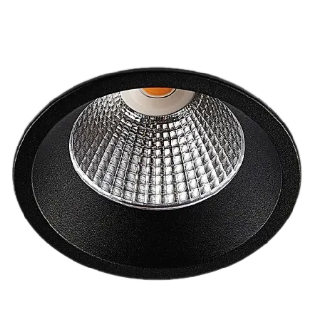 Встраиваемый светодиодный светильник Italline IT08-8035 black 4000K