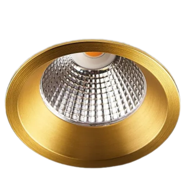 Встраиваемый светодиодный светильник Italline IT08-8035 gold 3000K