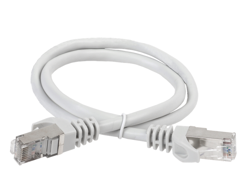 Патч-корд кат.5E FTP 0.5м сер. ITK PC01-C5EF-05M