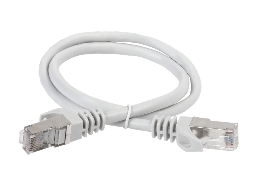 Коммутационный шнур ITK категория 6 FTP PVC 15м серый