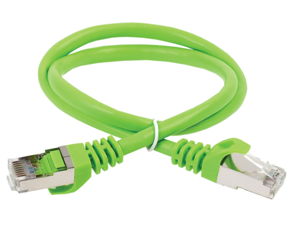 Коммутационный шнур ITK кат. 6 FTP PVC 1м зеленый