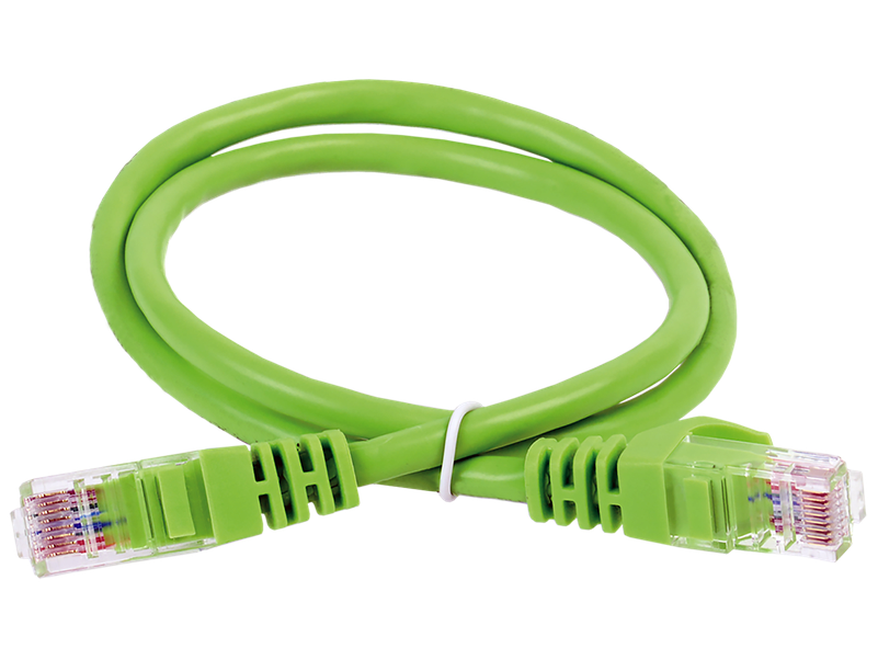 Коммутационный шнур ITK кат. 6 UTP PVC 2м зеленый