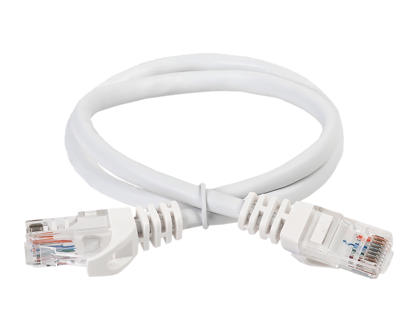 Патч-корд ITK CAT5Е UTP, 3м, белый