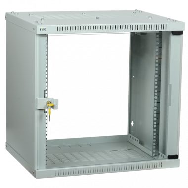 Шкаф ITK LINEA WE 012U 600x600мм дверь стекло серый