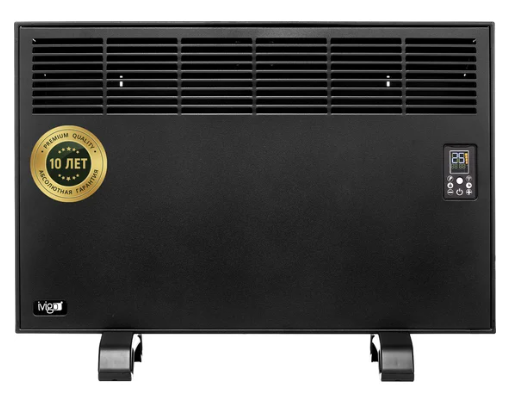 Электрический конвектор iVigo EPK4570P15 Черный с управлением по WI-FI купить с доставкой по РФ