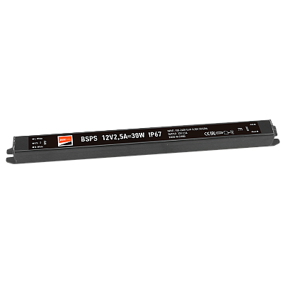 Блок питания для светодиодной ленты JazzWay BSPS 12V2,50A=30w IP67