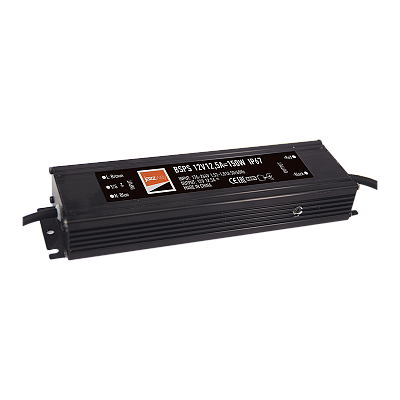 Блок питания для светодиодной ленты JazzWay BSPS 12V12,50A=150w IP67