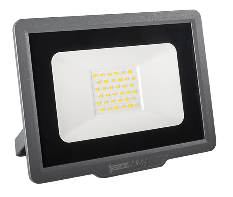 Прожектор светодиодный Jazzway PFL-C3 10Вт 6500К IP65 закаленное прозрачное стекло