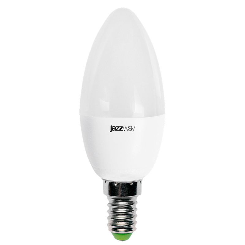 Лампа светодиодная диммируемая Jazzway PLED-DIM C37 E14 9W 3000K матовая 5035836