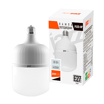 Лампа светодиодная высокой мощности JAZZWAY PLED-HP 30W E27 4000K заказать со складов по всей России
