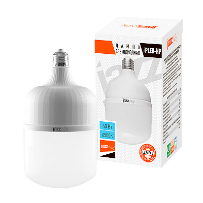 Лампа светодиодная высокой мощности JAZZWAY PLED-HP 40W E27/E40 6500K заказать со складов по всей России