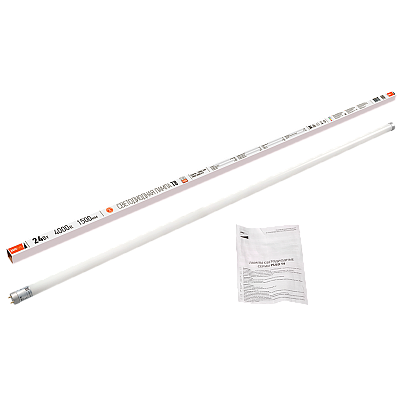 Лампа светодиодная JAZZWAY PLED T8 линейная 24W 4000К G13 26×1500 заказать со складов по всей России