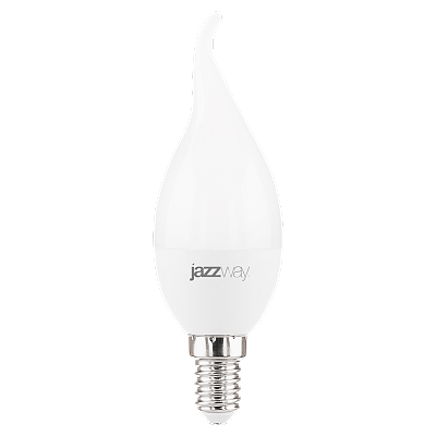 Лампа светодиодная JazzWay PLED свеча на ветру 7w E14 4000K