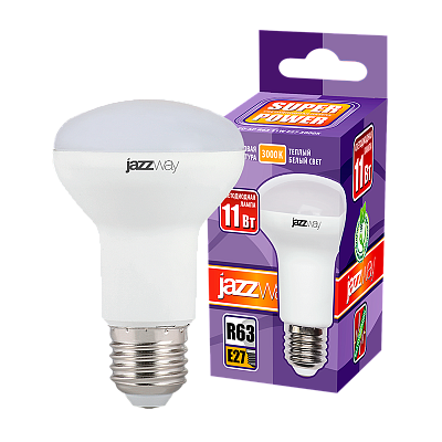 Лампа светодиодная JAZZWAY PLED POWER 11W E27 3000K заказать со складов по всей России