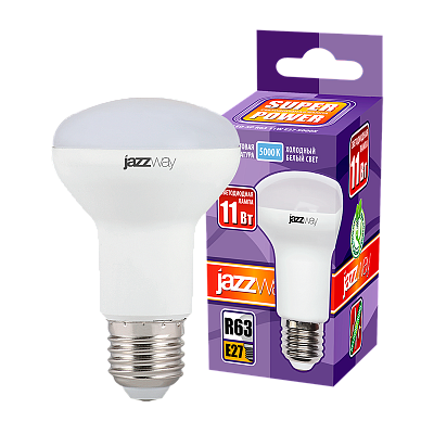 Лампа светодиодная JAZZWAY PLED POWER 11W E27 5000K заказать со складов по всей России