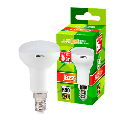 Лампа светодиодная JAZZWAY PLED-ECO 5W E14 3000K заказать со складов по всей России