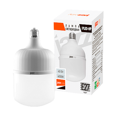 Лампа светодиодная высокой мощности JazzWay PLED-HP-T 80 40w 4000K E27 заказать со складов по всей России